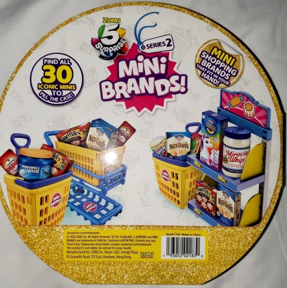 :* Surprise Brands Collector's Case Series 2, 1 mini toy, 8 Exclusive Mini foods - Picture 3 of 5
